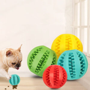 rubber dog chew ball